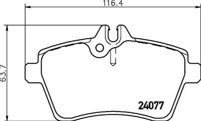HELLA 8DB 355 011-371 Číslo výrobce: 24077. EAN: 4082300355680.