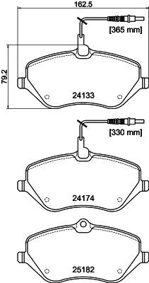 HELLA 8DB 355 015-621 Číslo výrobce: 24133. EAN: 4082300359930.