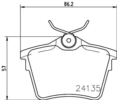 HELLA 8DB 355 011-501 Číslo výrobce: 24135. EAN: 4082300355819.