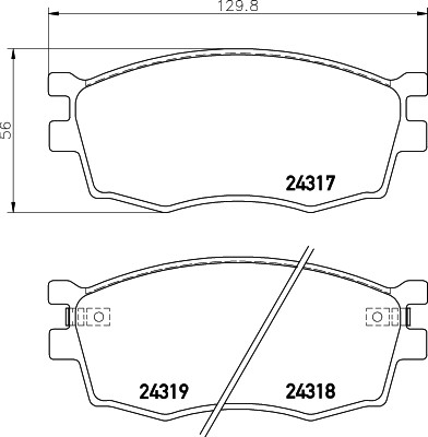 HELLA 8DB 355 006-951 Číslo výrobce: 24317. EAN: 4082300351262.