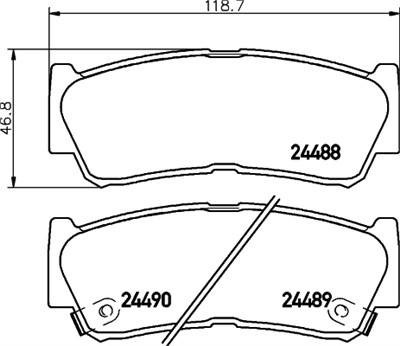 HELLA 8DB 355 013-081 Číslo výrobce: 24488. EAN: 4082300357394.