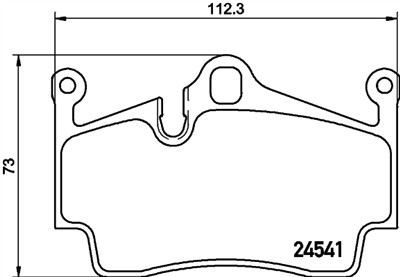 HELLA 8DB 355 013-311 Číslo výrobce: 24541. EAN: 4082300357622.
