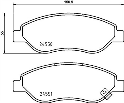 HELLA 8DB 355 013-401 Číslo výrobce: 24550. EAN: 4082300357714.