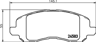 HELLA 8DB 355 013-491 Číslo výrobce: 24583. EAN: 4082300357806.