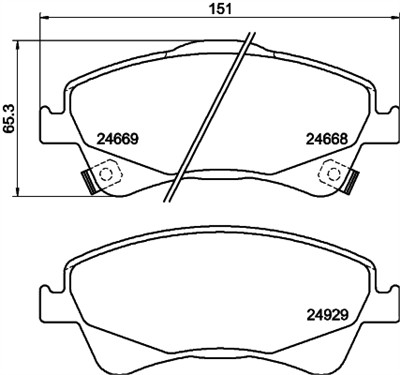 HELLA 8DB 355 014-881 Číslo výrobce: 24668. EAN: 4082300359190.