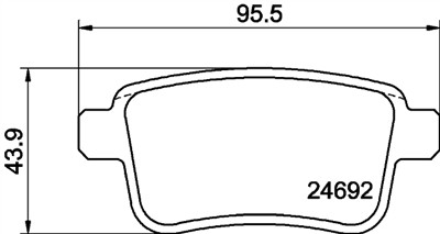 HELLA 8DB 355 013-971 Číslo výrobce: 24692. EAN: 4082300358285.