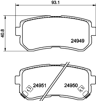 HELLA 8DB 355 014-911 Číslo výrobce: 24949. EAN: 4082300359220.