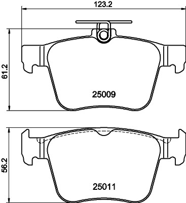 HELLA 8DB 355 020-261 Číslo výrobce: 25009. EAN: 4082300491913.