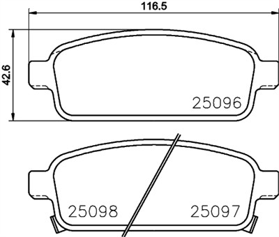 HELLA 8DB 355 015-221 Číslo výrobce: 25096. EAN: 4082300359534.