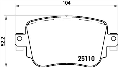 HELLA 8DB 355 021-911 Číslo výrobce: 25110. EAN: 4082300493566.