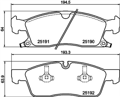 HELLA 8DB 355 019-551 Číslo výrobce: 25190. EAN: 4082300403367.