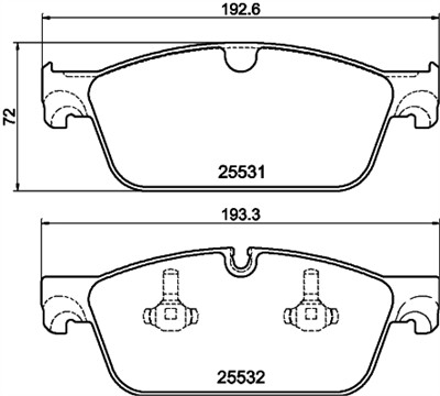 HELLA 8DB 355 020-141 Číslo výrobce: 25531. EAN: 4082300502954.