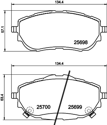 HELLA 8DB 355 020-281 Číslo výrobce: 25698. EAN: 4082300491937.