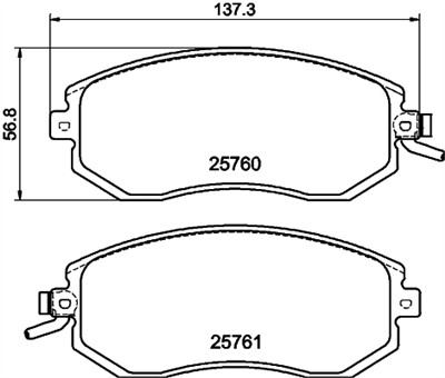 HELLA 8DB 355 020-891 Číslo výrobce: 25760. EAN: 4082300492545.