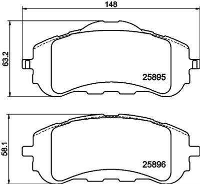 HELLA 8DB 355 021-321 Číslo výrobce: 25895. EAN: 4082300492972.