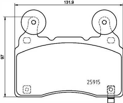 HELLA 8DB 355 039-481 Číslo výrobce: 25915. EAN: 4082300731408.