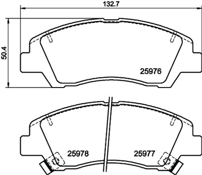 HELLA 8DB 355 023-001 Číslo výrobce: 25976. EAN: 4082300597899.
