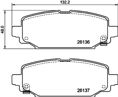 HELLA 8DB 355 040-251 Číslo výrobce: 26136. EAN: 4082300732177.