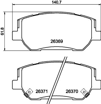 HELLA 8DB 355 046-181 Číslo výrobce: 26369.