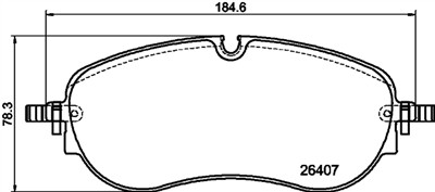 HELLA 8DB 355 042-661 Číslo výrobce: 26407.