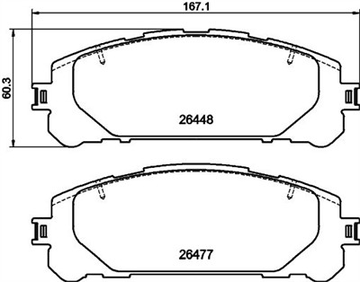 HELLA 8DB 355 043-871 Číslo výrobce: 26448. EAN: 4082300810219.