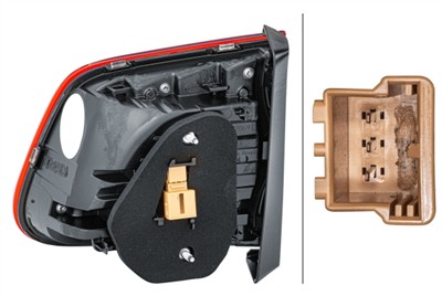 HELLA 2SA 011 716-071 Číslo výrobce: E1 3700. EAN: 4082300554618.