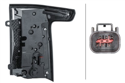 HELLA 2SK 354 864-031 Číslo výrobce: E4 25366. EAN: 4082300819335.