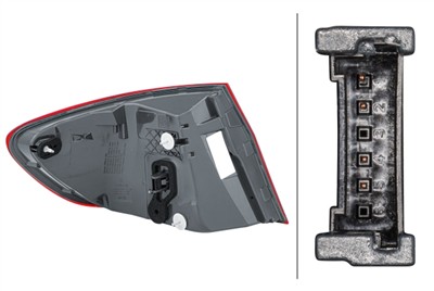 HELLA 2SD 010 234-101 Číslo výrobce: E1 2844. EAN: 4082300315028.