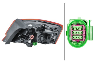 HELLA 2SD 012 831-031 Číslo výrobce: E1 4367. EAN: 4082300783681.