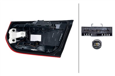 HELLA 2SK 012 148-411 EAN: 4082300798630.