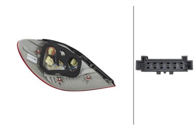 HELLA 2VP 008 427-101 Číslo výrobce: E1 1571. EAN: 4082300215304.