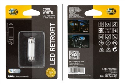 HELLA 8GL 178 560-581 Číslo výrobce: LED RETROFIT. EAN: 4082300557992.