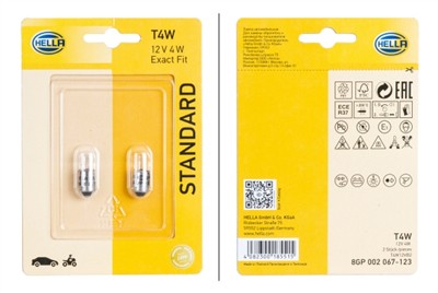 HELLA 8GP 002 067-123 Číslo výrobce: T4W. EAN: 4082300185515.
