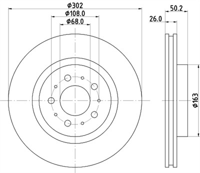 HELLA 8DD 355 106-131 Číslo výrobce: 54026. EAN: 4082300370799.