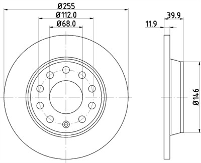 HELLA 8DD 355 107-561 Číslo výrobce: 50312PRO. EAN: 4082300372229.