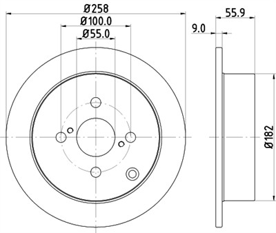 HELLA 8DD 355 110-471 Číslo výrobce: 54261PRO. EAN: 4082300375138.