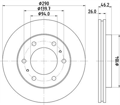 HELLA 8DD 355 118-631 Číslo výrobce: 54288PRO. EAN: 4082300493894.