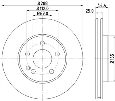 HELLA 8DD 355 111-081 Číslo výrobce: 54320PRO. EAN: 4082300375749.