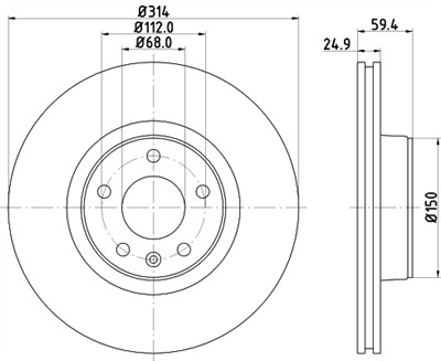 HELLA 8DD 355 111-121 Číslo výrobce: 54322PRO. EAN: 4082300375787.