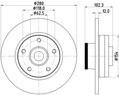 HELLA 8DD 355 123-251 Číslo výrobce: 54537PRO. EAN: 4082300602968.