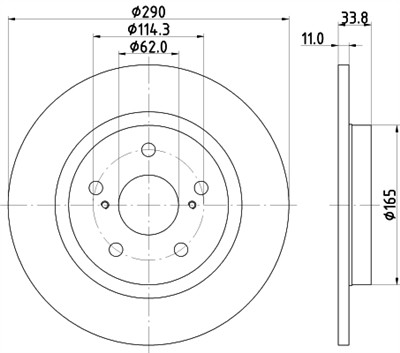 HELLA 8DD 355 116-121 Číslo výrobce: 54952. EAN: 4082300380781.