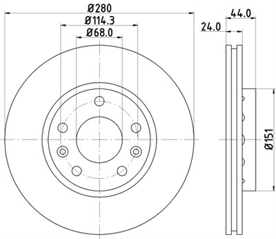 HELLA 8DD 355 129-121 Číslo výrobce: 54955PRO_HC. EAN: 4082300660913.