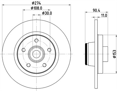 HELLA 8DD 355 123-421 Číslo výrobce: 54962PRO. EAN: 4082300603132.