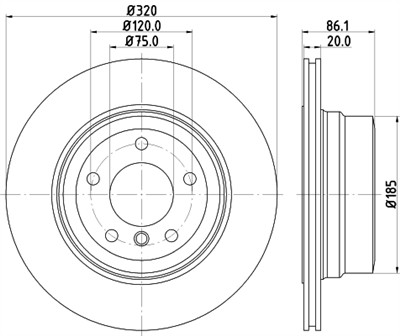 HELLA 8DD 355 129-571 Číslo výrobce: 55020PRO_HC. EAN: 4082300661361.