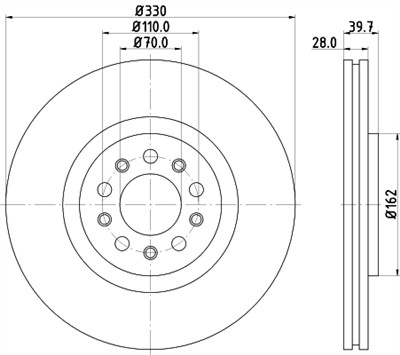 HELLA 8DD 355 116-651 Číslo výrobce: 55209PRO. EAN: 4082300381313.