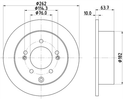 HELLA 8DD 355 125-301 Číslo výrobce: 55260PRO. EAN: 4082300640861.