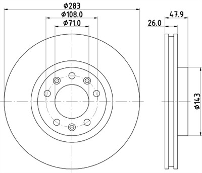 HELLA 8DD 355 120-481 Číslo výrobce: 55679PRO. EAN: 4082300513509.
