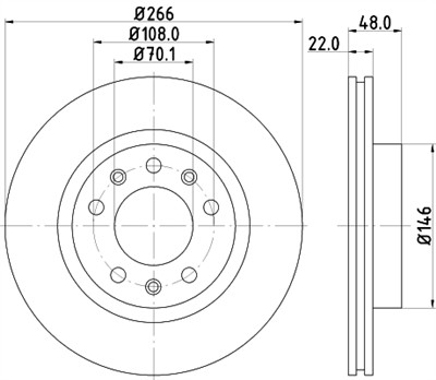 HELLA 8DD 355 120-541 Číslo výrobce: 55690PRO. EAN: 4082300513561.