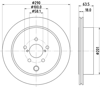 HELLA 8DD 355 122-281 Číslo výrobce: 55709PRO. EAN: 4082300601992.