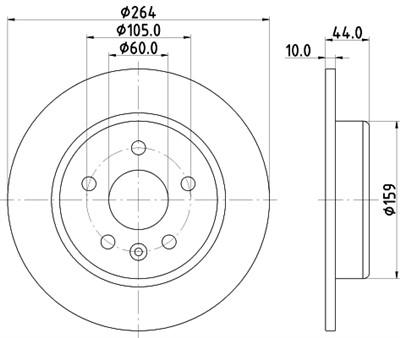 HELLA 8DD 355 122-751 Číslo výrobce: 55753PRO. EAN: 4082300602463.